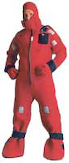A Sterns marine survival (immersion) suit