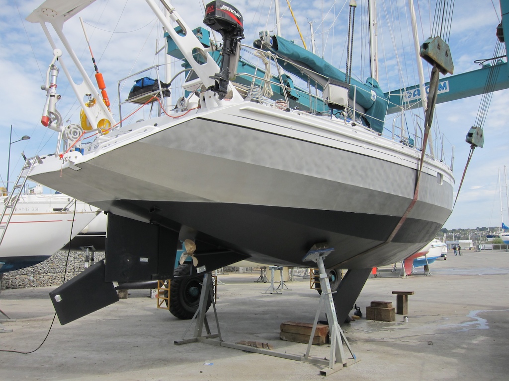 rudders on sailboats