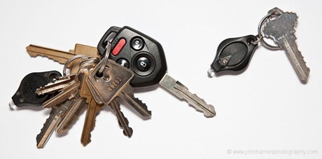One large and one small bunch of keys JHH5-12651