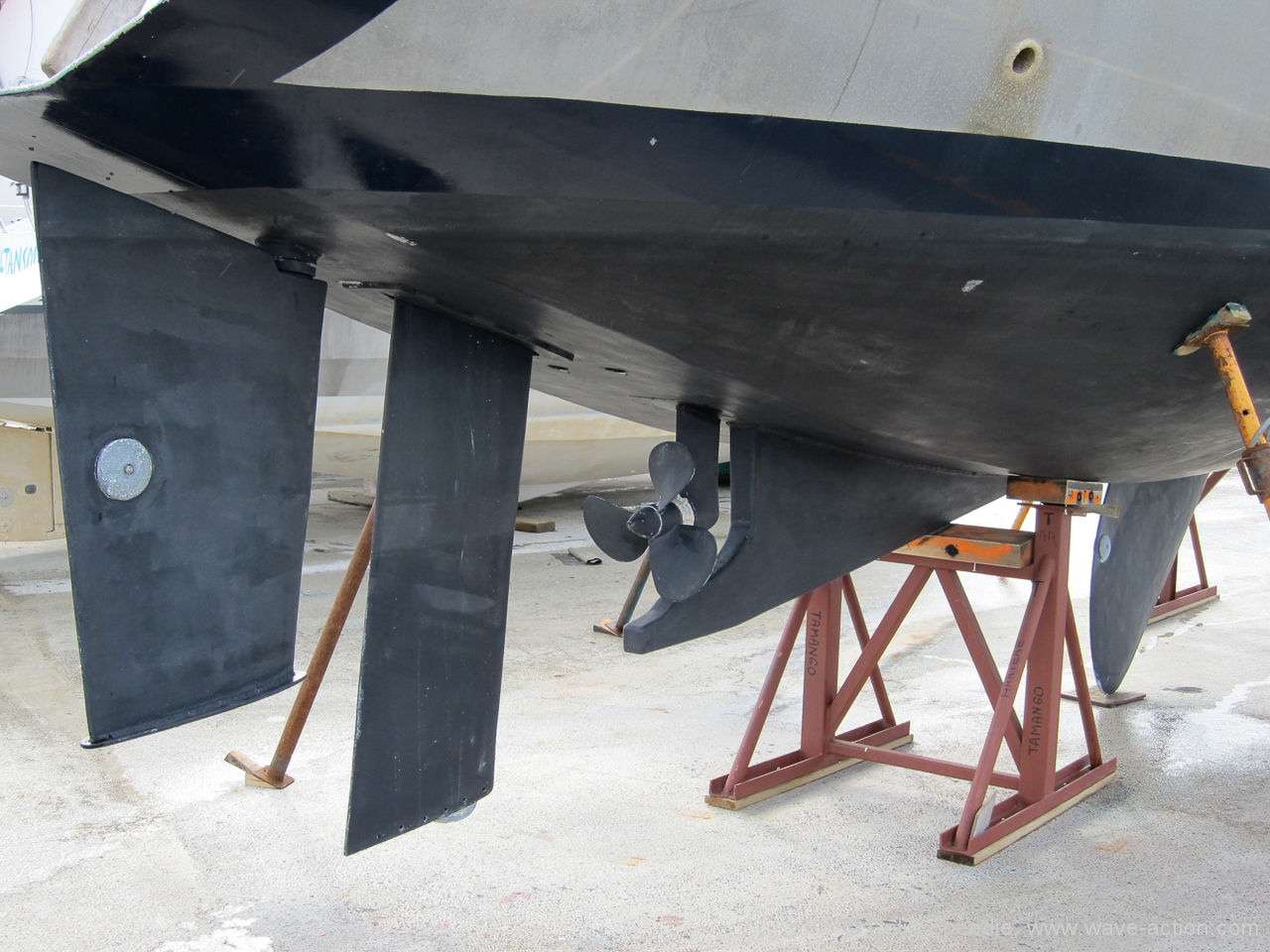 Rudder Options For Lifting Keel And Centerboard Offs   hore 