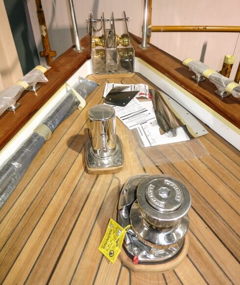 Anchor handling equipment is exemplary on all models.