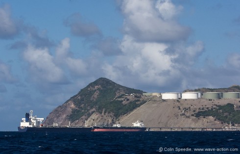 The business end of Statia