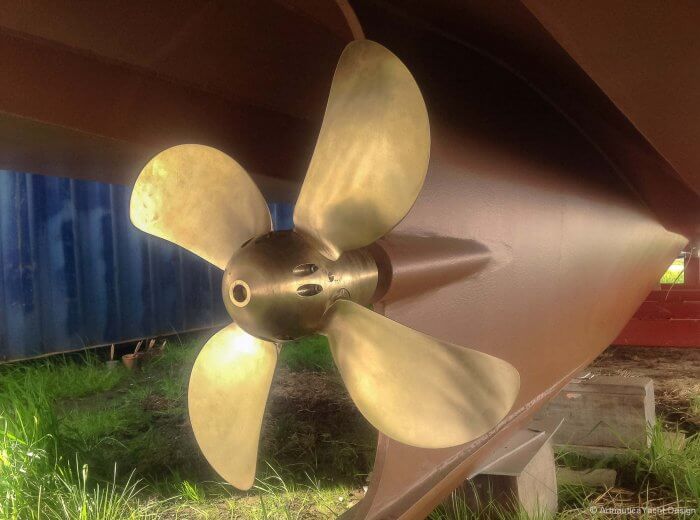 CPP fitted to an Artnautica LRC 58