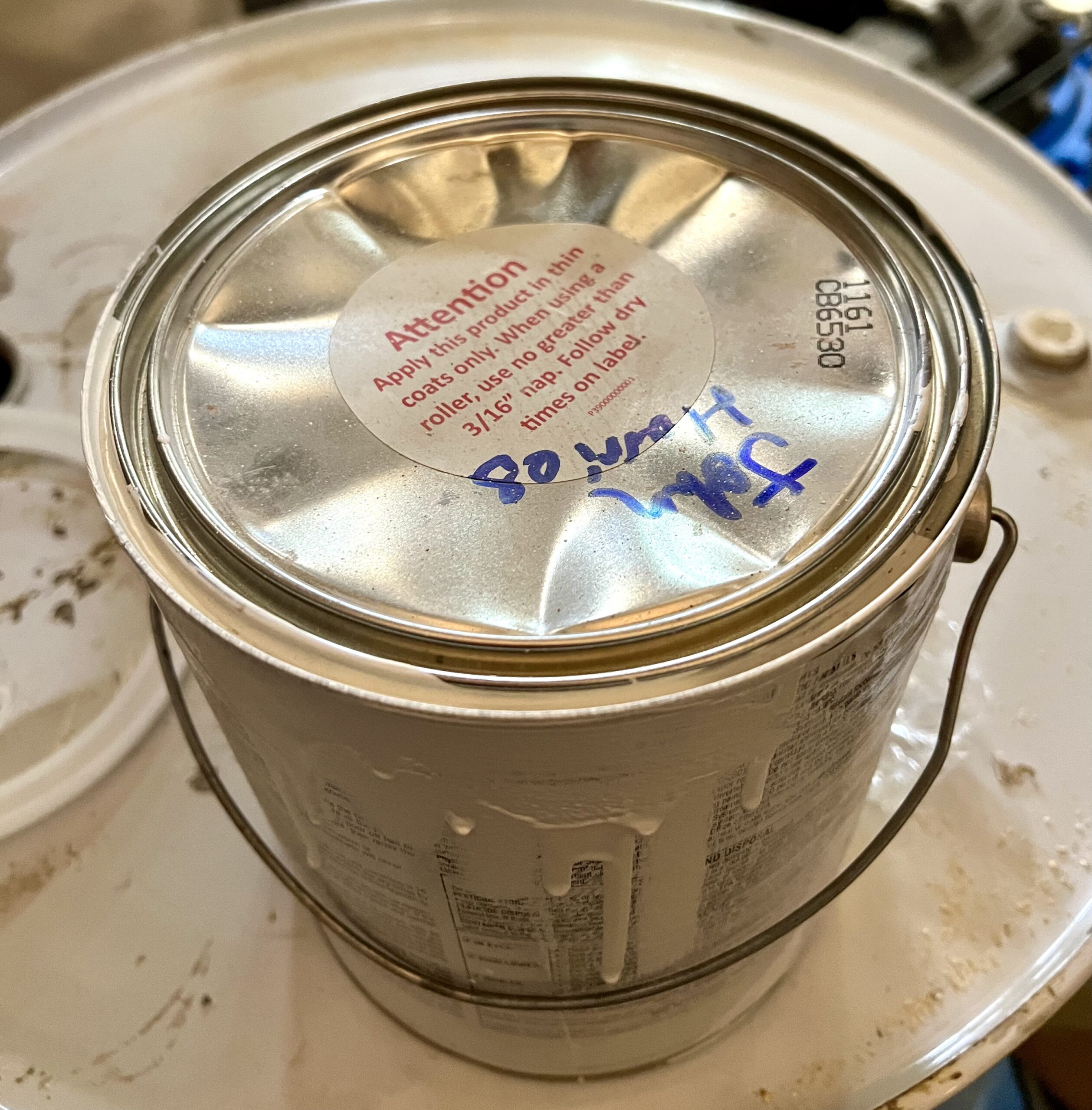 Sealing a Paint Can