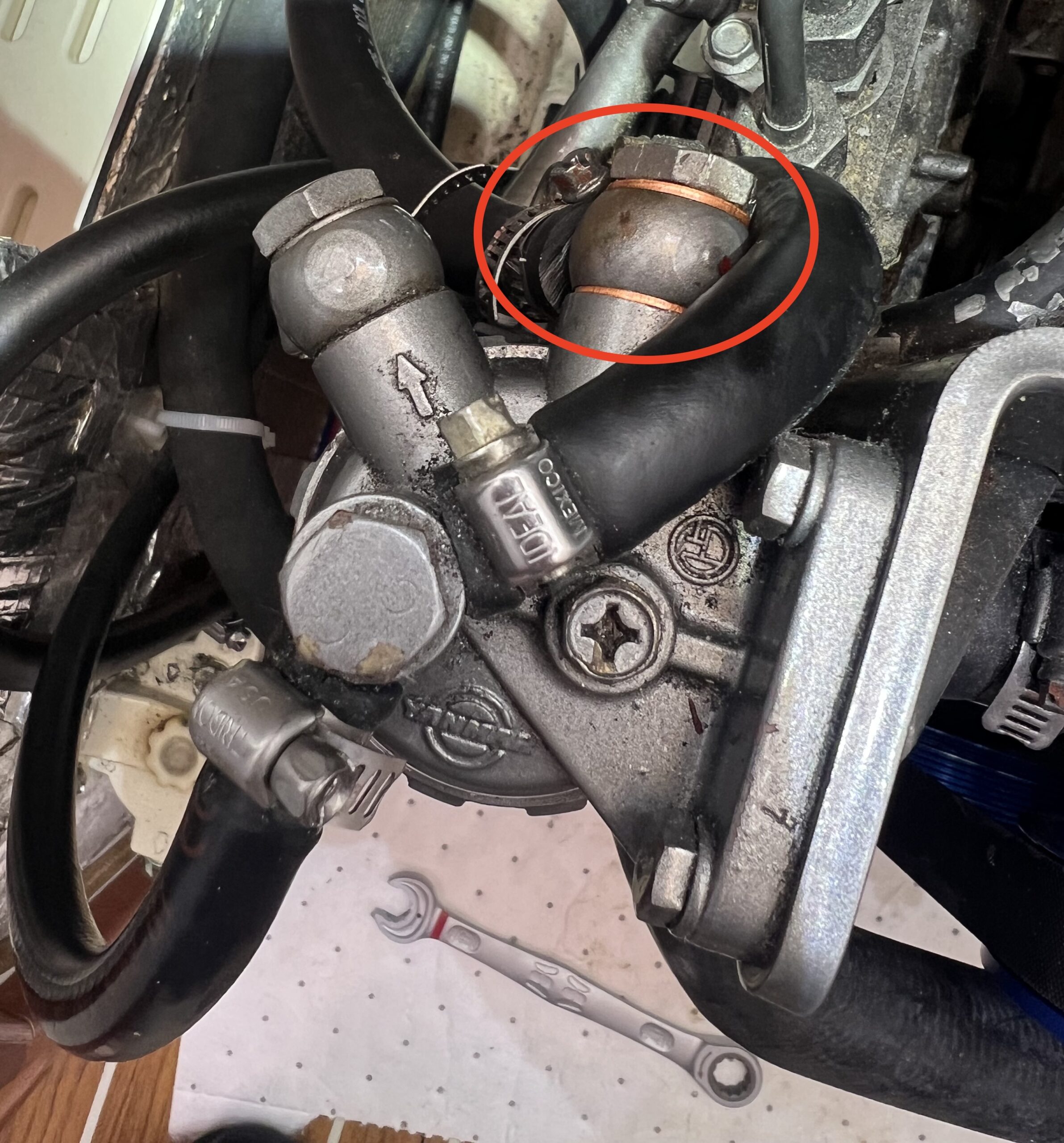 Carry Spare Banjo Fitting Washers