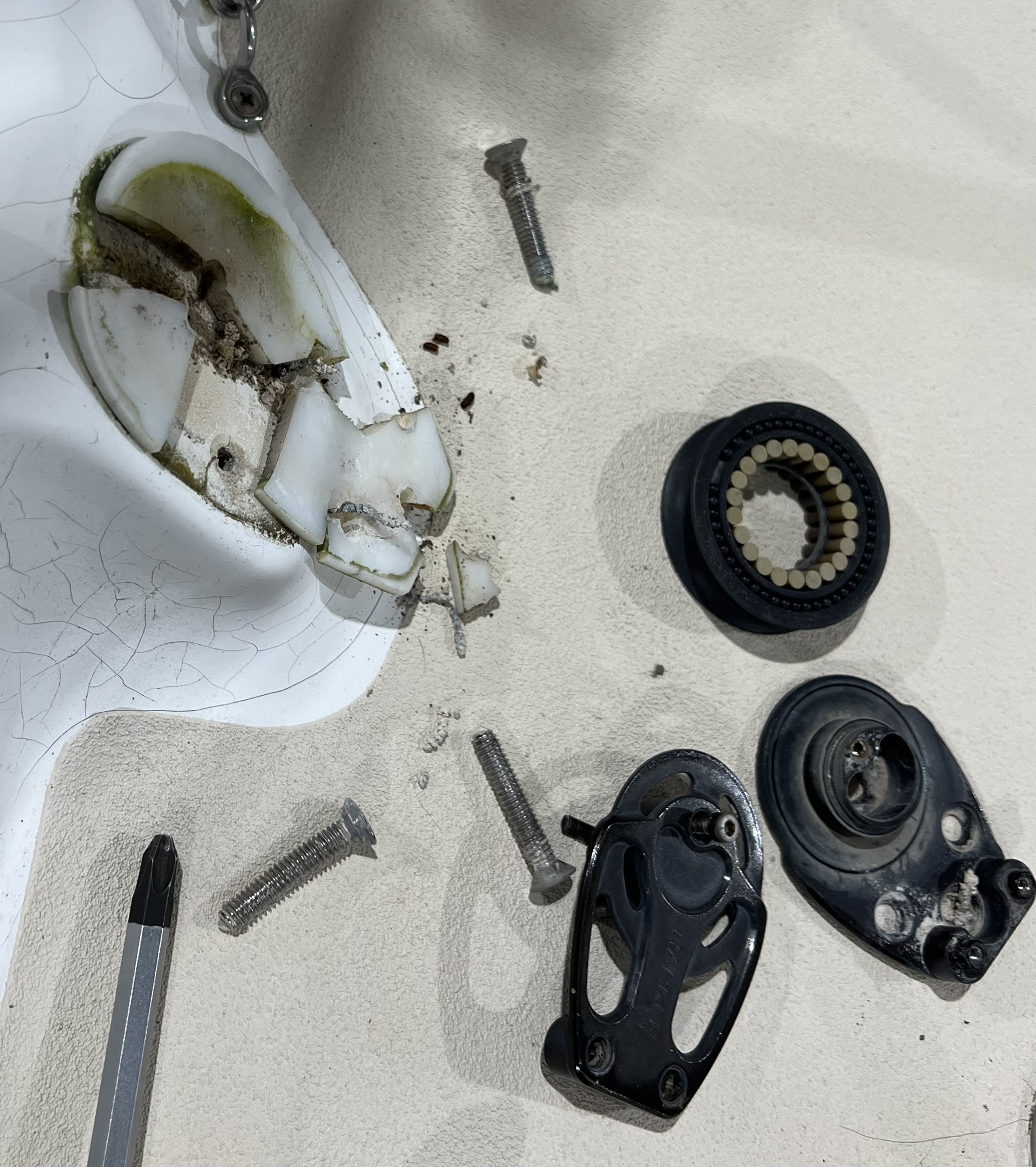 Deck Hardware Mounting Photo Essay